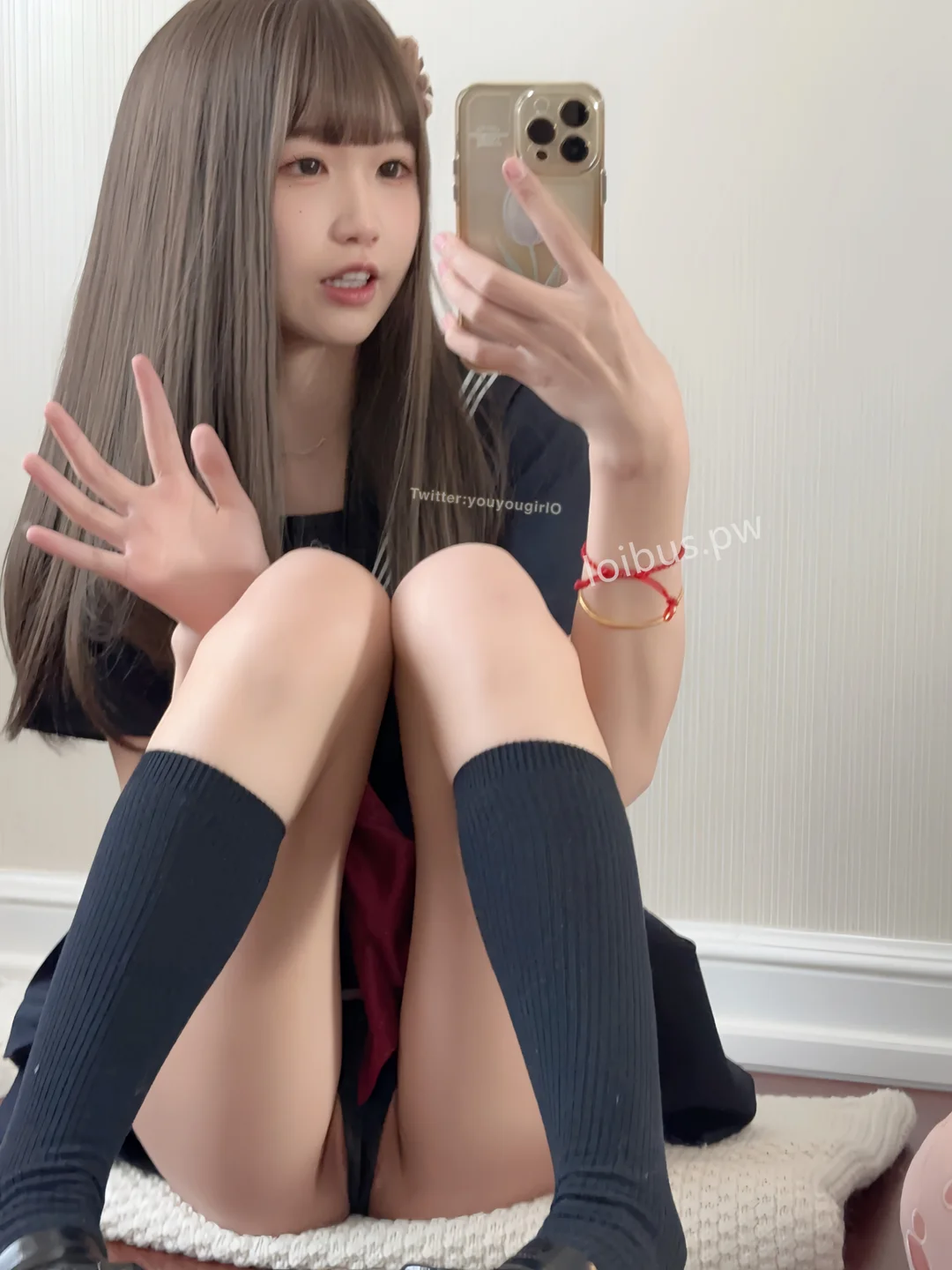 neko酱 - 少女JK [38P,3V-317MB] tg@simisebaisi 【丝足阁】013.webp
